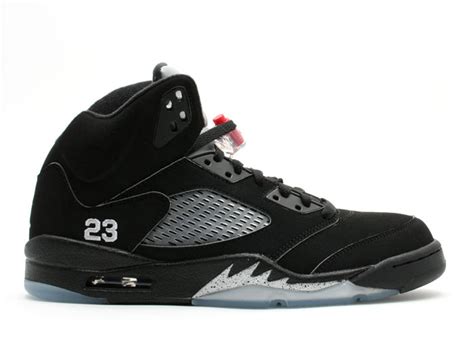 air jordan 5 black silver